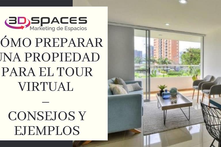 Preparar una propiedad para el tour virtual